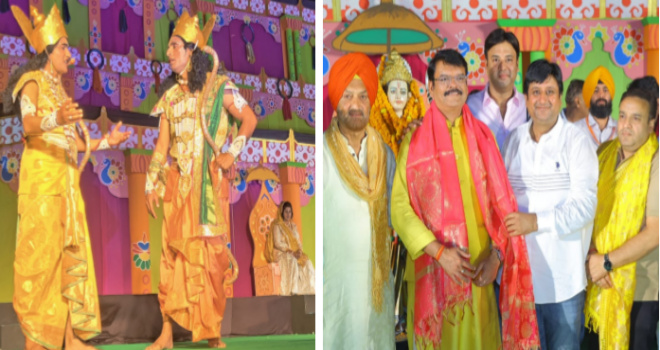 Greater Noida Ramleela News : श्री राम के वियोग में व्याकुलता, ग्रेटर नोएडा की रामलीला में हुआ सीता हरण का मंचन