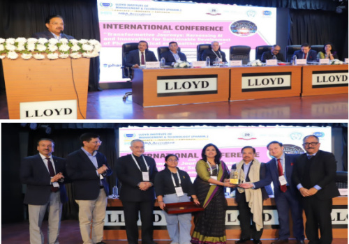 Lyod College News : लॉयड ग्रुप (फार्मेसी) में एआई और नवाचार पर हुआ अंतरराष्ट्रीय सम्मेलन, फार्मा क्षेत्र में नयापन लाने की दिशा में बड़ा कदम