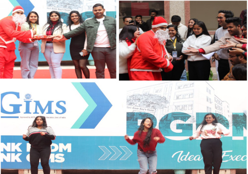 GNIOT College News : "जीएनआईओटी में क्रिसमस की पूर्व संध्या पर खुशियों की धूम, छात्रों और शिक्षकों ने मिलकर मनाया उत्सव", क्रिसमस का उल्लास और उत्साह, सांता क्लॉज का आकर्षण