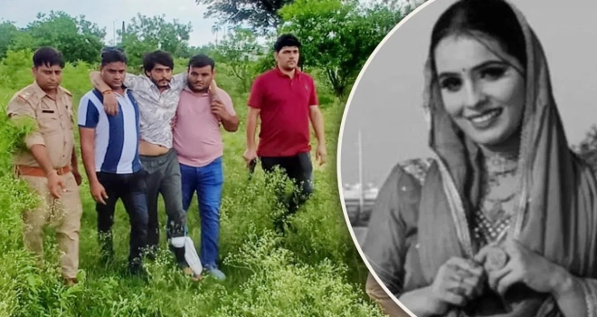 Murder Case In Greater Noida News : ग्रेटर नोएडा का हत्याकांड: पत्नी को जिंदा जलाने वाले आरोपी विपिन का एनकाउंटर, पैर में लगी गोली – पिता ने कहा ‘छाती में मारनी थी गोली’, आरोप पत्नी को जिंदा जलाया