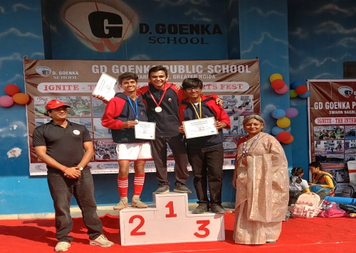 GD Goenka School News : जी.डी. गोयंका पब्लिक स्कूल में “IGNITE – The Inter School Sports Fest” का भव्य आगाज़