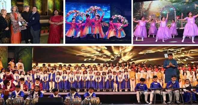 DPS School News : “ग्रेटर नोएडा के डीपीएस में रचा गया मंत्रमुग्ध कर देने वाला सांस्कृतिक इतिहास — 700 विद्यार्थियों की धमाकेदार प्रस्तुति, ‘फाइंडिंग नेवरलैंड’ ने जीता दर्शकों का दिल!, डीपीएस ग्रेटर नोएडा का वार्षिक समारोह बना सांस्कृतिक महाकुंभ, 22–23 नवंबर 2025 के आयोजन ने दर्शकों को बांधे रखा