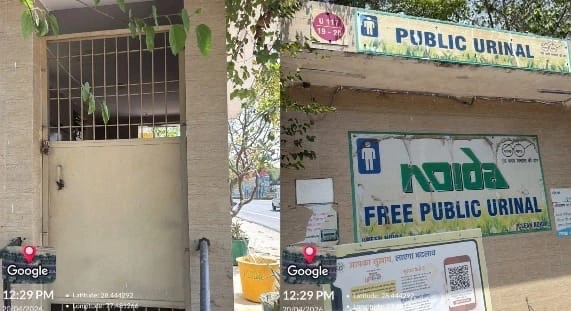 Noida Authority News : ताले में कैद टॉयलेट, ऊपर चमकते विज्ञापन, नोएडा में सुविधा ‘बंद’, कमाई‘ऑन’—जनता पूछ रही, ये कैसा विकास मॉडल? स्मार्ट सिटी के दावों पर उठते सवाल