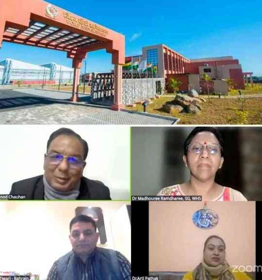 Greater Noida News : “डॉ. विनोद ‘प्रसून’ ने की विश्व हिंदी सचिवालय, मॉरीशस के ‘अभिव्यक्ति’ कार्यक्रम की अध्यक्षता”, वैश्विक मंच पर हिंदी की गूंज