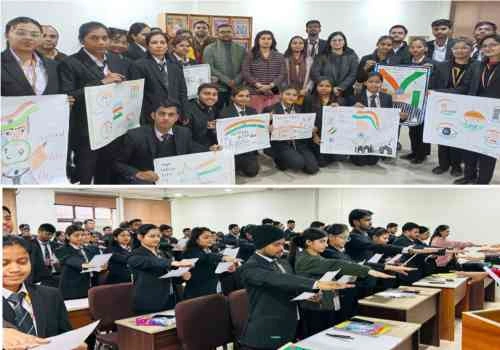 Sharda University News : "शारदा विश्वविद्यालय में छठे टेक्नोवेशन हैकथॉन का धमाकेदार आगाज, 18 राज्यों की 95 टीमों के 310 प्रतिभागी दिखा रहे तकनीकी हुनर, 4.50 लाख रुपये के पुरस्कार दांव पर"