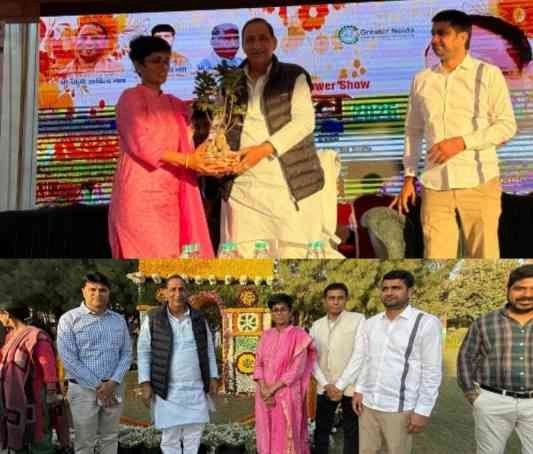 Greater Noida Authority News : ग्रेटर नोएडा में पुष्पों की रंगीन दुनिया का समापन, विधायक तेजपाल नागर ने किया ‘पुष्पोत्सव 2025’ का भव्य समापन, प्रकृति प्रेमियों के लिए एक अनूठा अनुभव