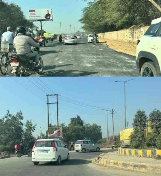 Dadri Bypass Road News : ? दादरी बाईपास की सड़कों से खत्म हों गए गड्ढे!, रफ़्तार टुडे की खबर का असर, सुबह होते ही सड़क सुधार कार्य शुरू, जनता और वकीलों ने जताया CEO का आभार ?