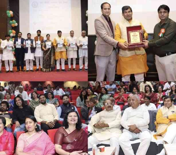 Greater Noida Journalist Press Club News : पत्रकारिता, साहित्य और संस्कृति का अद्भुत संगम!, 'मुक्त स्वर' पत्रिका का भव्य विमोचन, कला, समाज और पत्रकारों के सम्मान का ऐतिहासिक आयोजन, मुख्य अतिथि के रूप में विधान परिषद सदस्य श्रीचंद शर्मा मौजूद रहे