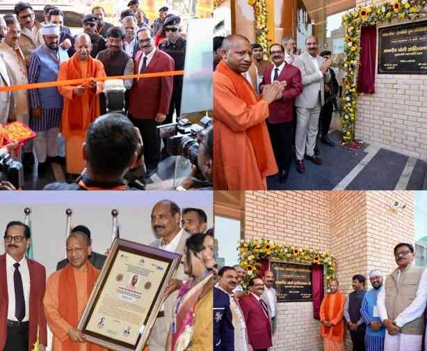 Sharda Care Health City News : शारदा केयर हेल्थ सिटी सुपर स्पेशलिटी हॉस्पिटल का सीएम योगी ने किया भव्य लोकार्पण, बोले- ‘अब इलाज के लिए एम्स जाने की जरूरत नहीं’, स्वास्थ्य सुविधाओं की दिशा में एक बड़ा कदम