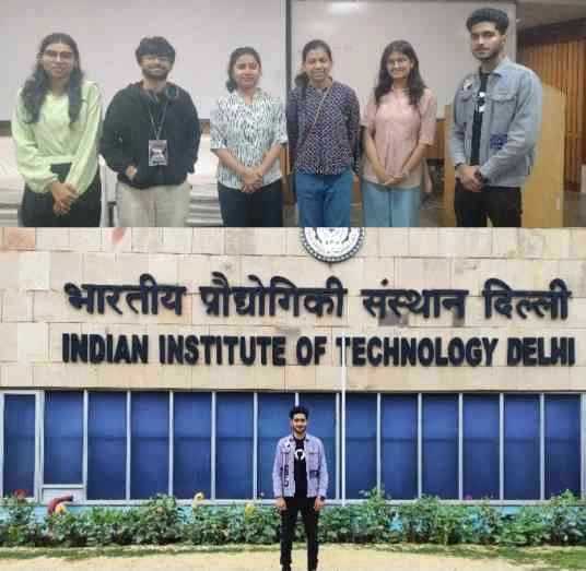 GN Group College News : "आईआईटी दिल्ली की ‘कार्बन एक्स चेंज’ प्रतियोगिता में जीएनआईटी के छात्रों का जलवा, नवाचार और तकनीकी दक्षता से जीता उपविजेता स्थान!"