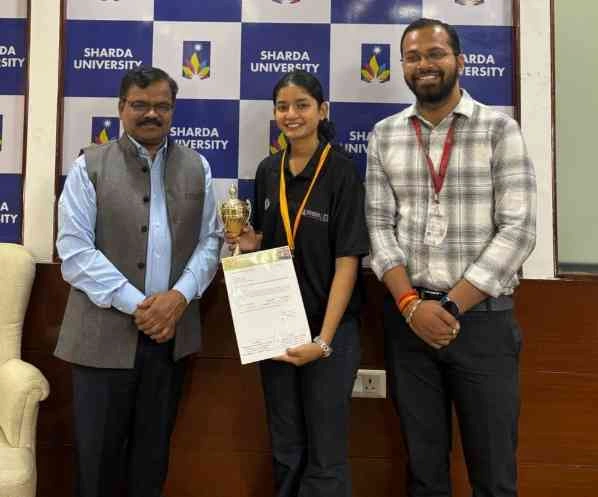 Sharda University News : शारदा विश्वविद्यालय की छात्रा प्रिया कोरंगा ने अखिल भारतीय अंतर विश्वविद्यालय क्वान-की-डो प्रतियोगिता में जीता कांस्य पदक, बेहतरीन खेल कौशल से दिलाया पदक