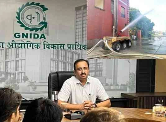 Greater Noida Authority News : ग्रेटर नोएडा की ऊंची इमारतों में अब आग नहीं मचाएगी हड़कंप, रोबोट, हाइटेक गाड़ियां और टूल्स से लैस होगा अग्निशमन विभाग, 30 करोड़ की योजना तैयार, सीईओ NG रवि कुमार की पहल