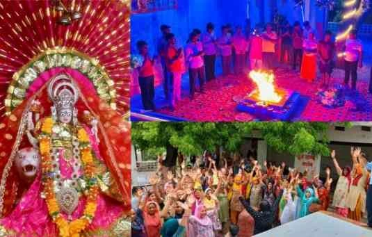 Good News : बृज की पावन भूमि खाम्बी में बलराम जी के चमत्कारी खम्ब के साक्षी बने श्रद्धालु, सतचण्डी महायज्ञ के साथ नवरात्रि का समापन आस्था, इतिहास और सनातन संस्कृति का अद्भुत संगम