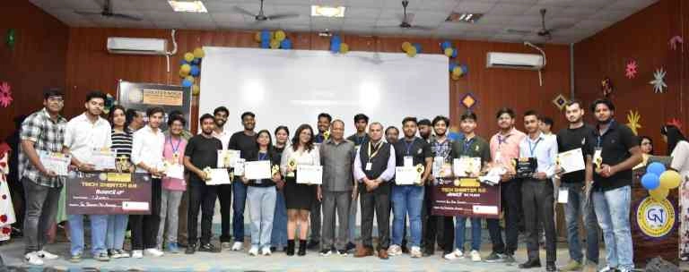 GN Group News : टेचेनर्टिया 3.0 तकनीक, नवाचार और जोश का रंगारंग संगम बना ग्रेटर नोएडा प्रौद्योगिकी संस्थान का वार्षिक महोत्सव, बीजीएमआई से हैकथॉन तक, स्टूडेंट्स ने दिखाई क्रिएटिविटी, टीमवर्क और टेक्नोलॉजिकल स्किल्स की बेमिसाल झलक