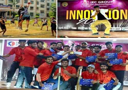 IEC College News : इनोविजन-2025 प्रतियोगिता, जोश और जश्न का महासंगम बना ग्रेटर नोएडा का आईईसी कॉलेज, रोमांचक फाइनल मुकाबलों ने बढ़ाया उत्साह