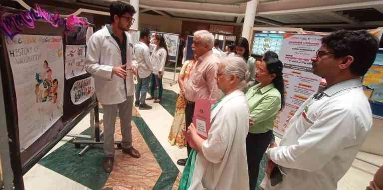 Sharda University News : “टीकाकरण है सुरक्षित भविष्य की चाबी, शारदा अस्पताल में विश्व टीकाकरण सप्ताह के मौके पर बाल रोग विभाग ने जागरूकता फैलाने का उठाया बीड़ा”