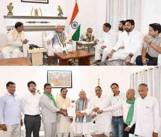 Greater Noida West News : “ग्रेटर नोएडा वेस्ट की मेट्रो को मिली दिल्ली दरबार में मजबूती, मनोहर लाल खट्टर से मुलाकात में उठीं 24 गांवों के किसानों की पीड़ा और मेट्रो कनेक्टिविटी की गुहार, विकास की गूंज केंद्र तक पहुंची”, सांसद-विधायक की जोड़ी ने दिखाई ताकत