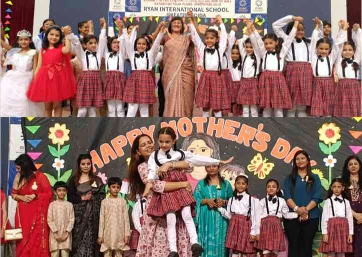 Ryan International School News : हर घर का दिल, हर दिल की धड़कन, ग्रेटर नोएडा के रयान इंटरनेशनल स्कूल में मातृ दिवस का यादगार उत्सव"माँ" के नाम एक दिन नहीं, बल्कि एक एहसास - बच्चों की प्रस्तुति, माताओं की सहभागिता और भावनाओं की झलकियों से सजा एक खास दिन