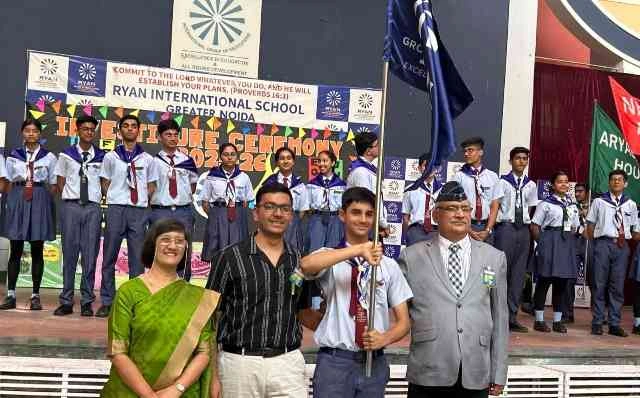 Ryan International School News : “छात्रों की सरकार बनी, कंधों पर जिम्मेदारियाँ आईं, रयान स्कूल में दिखा लोकतंत्र का उत्सव!”, शिक्षा, अनुशासन और नेतृत्व के आदर्श के साथ अलंकरण समारोह में चमकी छात्र संसद की नई रोशनी