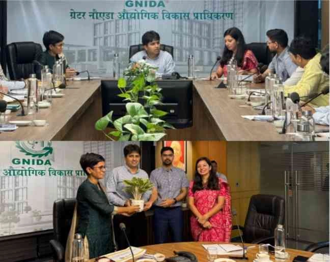 Greater Noida Authority News : ग्रेटर नोएडा बनेगा मल्टीनेशनल कंपनियों का नया ग्लोबल ठिकाना!, इनवेस्ट यूपी की पहल से उठेगा औद्योगिक ग्रोथ का नया तूफ़ान, ग्लोबल कंपनियों को मिलेगा नया ‘मेक इन यूपी’ प्लेटफॉर्म, नोएडा इंटरनेशनल एयरपोर्ट बना GCC के लिए गेमचेंजर