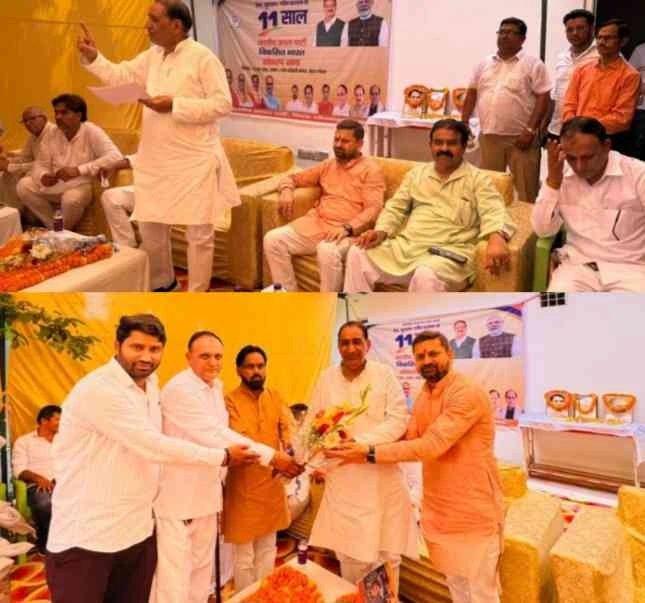 BJP MLA News : "कोंडली बांगर से उठी विकसित भारत की हुंकार, जब संकल्प, सेवा और संकल्पना मिले एक मंच पर!", विधायक तेजपाल नागर ने युवाओं को दिलाई 2047 तक विकसित भारत बनाने की शपथ, ‘विकसित भारत संकल्प सभा’ में गूंजे राष्ट्र निर्माण के जयघोष