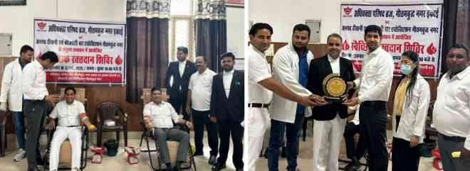 Advocate Parishad News : “रक्त की हर बूंद में छिपी है ज़िंदगी की उम्मीद”, ग्रेटर नोएडा में अधिवक्ता परिषद का भव्य रक्तदान शिविर बना समाजसेवा का प्रेरक उदाहरण, सैकड़ों अधिवक्ताओं ने लिया भाग, समाजसेवा को बताया ईश्वरीय कार्य