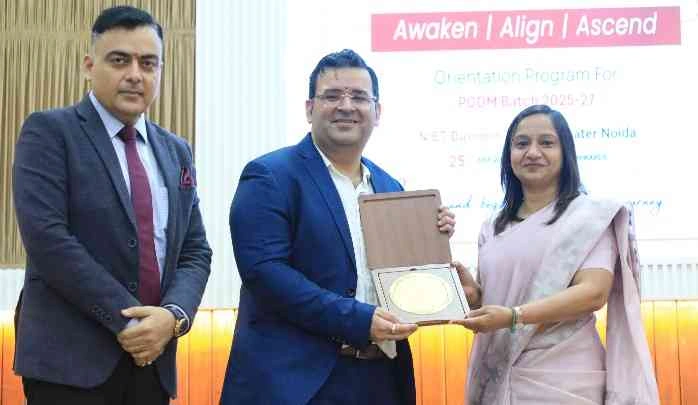 NIET College News : “नयनता – 2025” में दिखा प्रबंधन के भविष्य का उज्ज्वल चेहरा, NIE‌T बिजनेस स्कूल ने किया नए PGDM बैच का भव्य स्वागत, दीप प्रज्वलन से प्रारंभ, ज्ञान और नवाचार का संकल्प, संस्थान के नेतृत्व का दृष्टिकोण — शिक्षा से आगे बढ़कर चरित्र निर्माण