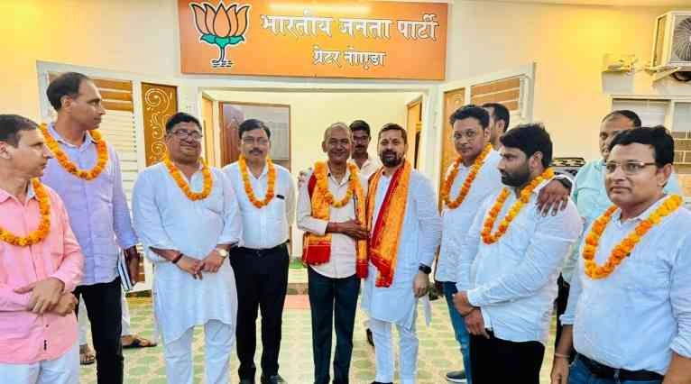 BJP Greater Noida News : भगवत प्रसाद शर्मा को सौपी गई बड़ी जिम्मेदारी, बने भाजपा ग्रेटर नोएडा मण्डल के नए मीडिया प्रभारी!, संगठन में नई ऊर्जा, प्रचार-प्रसार को मिलेगी नई दिशा