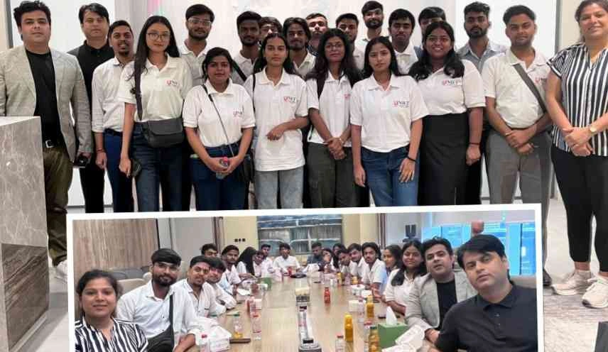 NIET Tour On Gulf News : NIET छात्रों को मिला दुबई की ग्लोबल इन्वेस्टमेंट फर्म GII में रीयल टाइम अनुभव!, Gulf Islamic Investments की भव्य ऑफिस में हुआ इंटरनेशनल इमर्शन प्रोग्राम, नैतिक निवेश और ग्लोबल पोर्टफोलियो स्ट्रैटेजी की गहराई से दी जानकारी