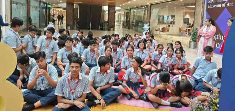 GD Goenka Public School : जी.डी. गोयनका पब्लिक स्कूल के छात्रों की दिल्ली कला यात्रा, किरण नादर आर्ट म्यूज़ियम में रचनात्मकता और संस्कृति का अनूठा अनुभव, अद्भुत कलाकृतियां और प्रेरणादायक कहानियां