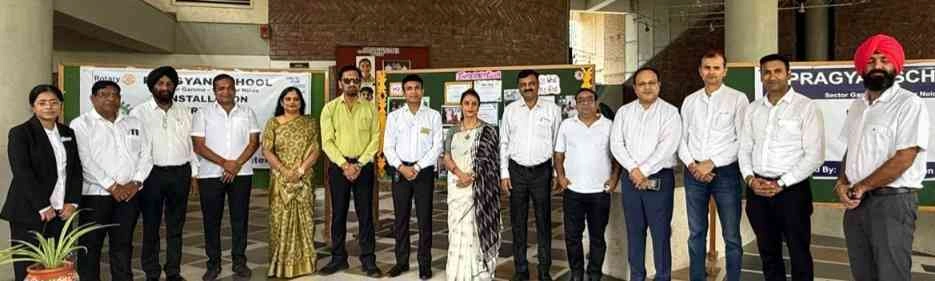 Rotary Club News : ग्रेटर नोएडा में इंटरैक्ट क्लब की नई उड़ान, रोटरी क्लब ऑफ़ ग्रीन ग्रेटर नोएडा और प्रज्ञान स्कूल ने मिलकर दी सामाजिक सेवा और नेतृत्व की नई दिशा, सांस्कृतिक कार्यक्रमों ने बढ़ाया रंग