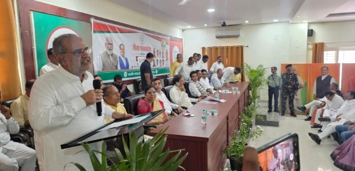 BJP Noida News : नोएडा में भाजपा प्रदेश अध्यक्ष भूपेंद्र चौधरी का बड़ा बयान जीएसटी में राहत देकर मोदी सरकार ने लिखा विकास का नया अध्याय, क्षेत्रीय अध्यक्ष सत्येंद्र सिसोदिया बोले यह फैसला वास्तव में ऐतिहासिक है