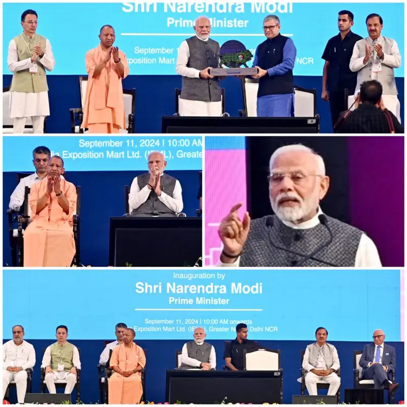 India Semiconductor News : प्रधानमंत्री नरेंद्र मोदी ने ग्रेटर नोएडा में सेमीकॉन इंडिया 2024 का शुभारंभ किया, जिसमें भारत की सेमीकंडक्टर उद्योग में प्रगति पर जोर दिया गया