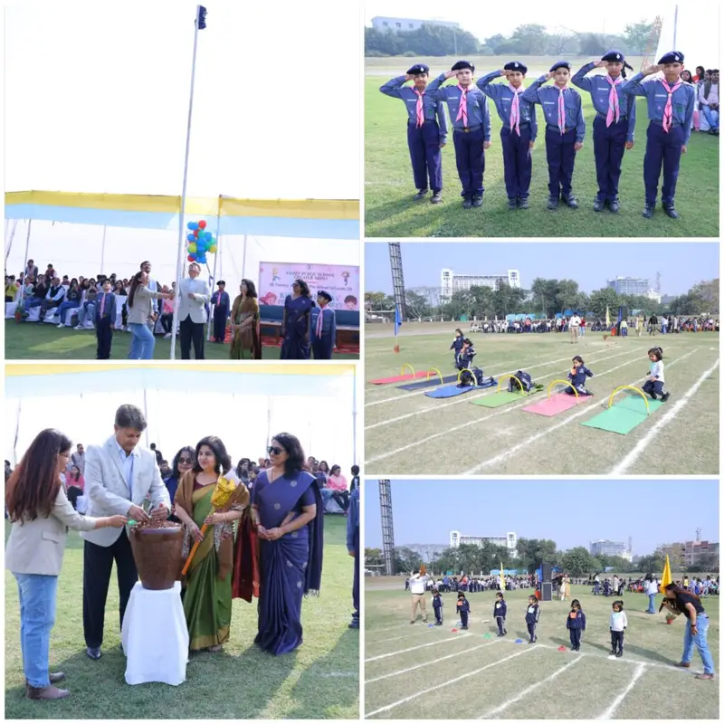 JP Public School News : जेपी पब्लिक स्कूल में खेलों का महाकुंभ, जोश, जज़्बा और जुनून से सजा प्राइमरी स्पोर्ट्स मीट