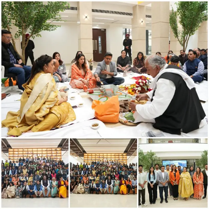 Galgotia University News : गलगोटियास विश्वविद्यालय में ऐतिहासिक पहल, भारत के पहले AI और डेटा साइंस ब्लॉक के उद्घाटन के साथ अत्याधुनिक पुस्तकालय, गलगोटिया न्यूज़ नेटवर्क का शुभारंभ!