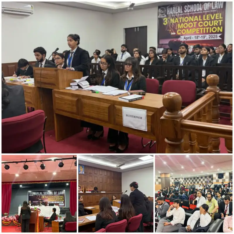 HIMT College News : कानूनी दंगल में चमकी छात्र प्रतिभा, ग्रेटर नोएडा में हरलाल स्कूल ऑफ लॉ की तीसरी राष्ट्रीय मूट कोर्ट प्रतियोगिता में दिखा विधिक ज्ञान का जलवा, पंजाब यूनिवर्सिटी लुधियाना बनी विजेता
