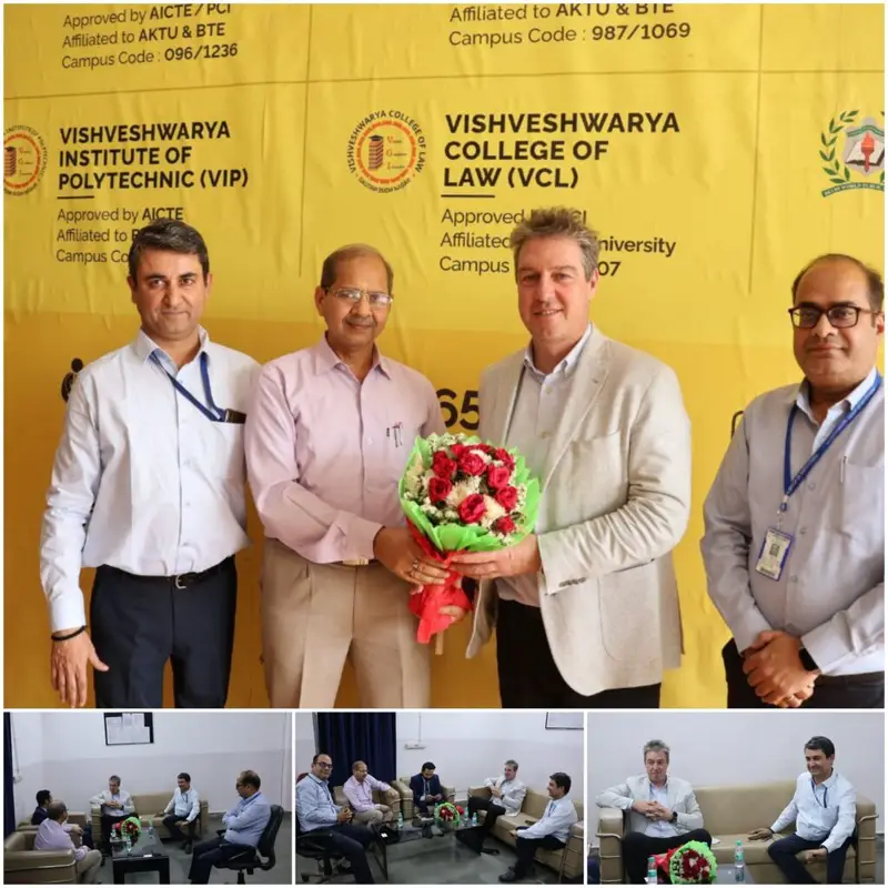 Visvesvaraya Gropy Of Institution News : विदेशी विश्वविद्यालयों से विश्वेश्वरैया की सशक्त साझेदारी, कनाडा की अगोमा यूनिवर्सिटी की टीम पहुंची VGI, स्टूडेंट एक्सचेंज से लेकर रिसर्च कोलैबोरेशन तक हुई लंबी चर्चा
