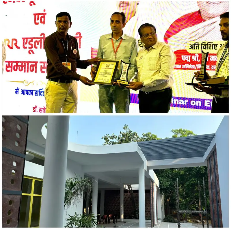 Greater Noida News : गजन भाटी के निजी प्रयासों से मथुरापुर के प्राथमिक विद्यालय का कायाकल्प, कर्मयोगी पुरस्कार से सम्मानित