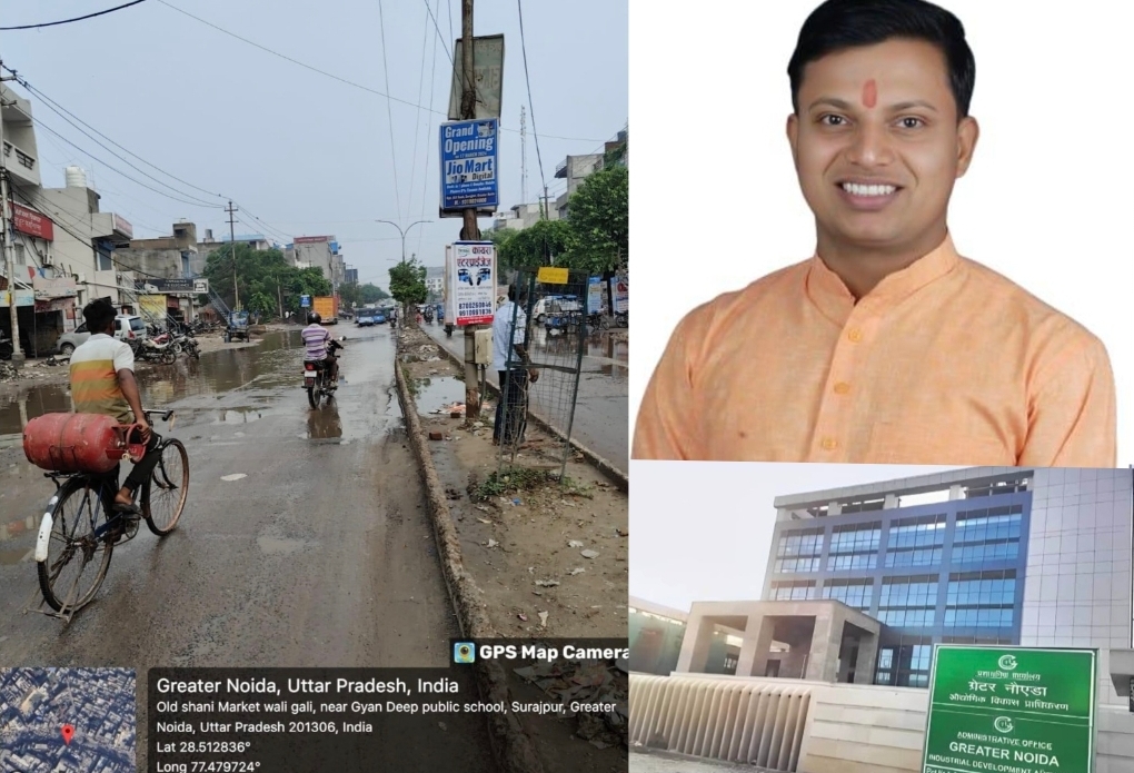 Greater Noida News: विकास की बदहाली पर खून से लिखा भाजपा राष्ट्रीय अध्यक्ष जेपी नड्डा को पत्र