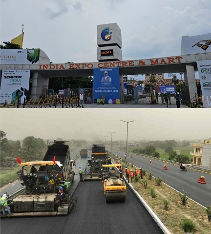 Greater Noida West News : ग्रेटर नोएडा वेस्ट की सड़कों पर जल्द खत्म होंगे गड्ढे, जाम से मिलेगी राहत, चार मूर्ति, एक्सपो मार्ट को मिलेगी राहत
