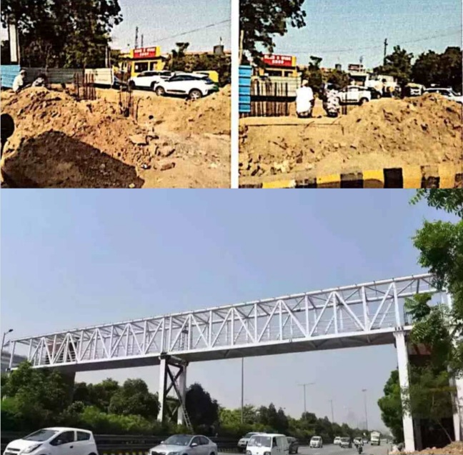 Footover Brij News : बड़ी ख़बर: ग्रेटर नोएडा में प्रदूषण विभाग की बड़ी कार्रवाई, निर्माणाधीन फुटओवर ब्रिज के ठेकेदार पर 50,000 रुपये का जुर्माना, वायु गुणवत्ता सुधार पर जोर