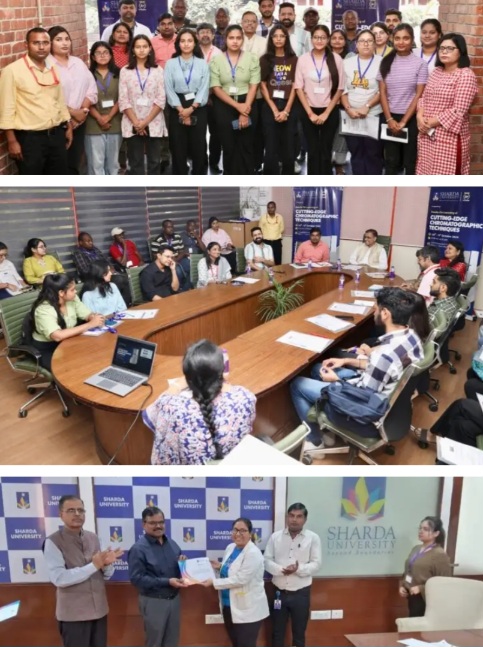 Sharda University News : शारदा विश्वविद्यालय में क्रोमैटोग्राफी तकनीक पर दो दिवसीय लर्निंग कार्यक्रम का आयोजन