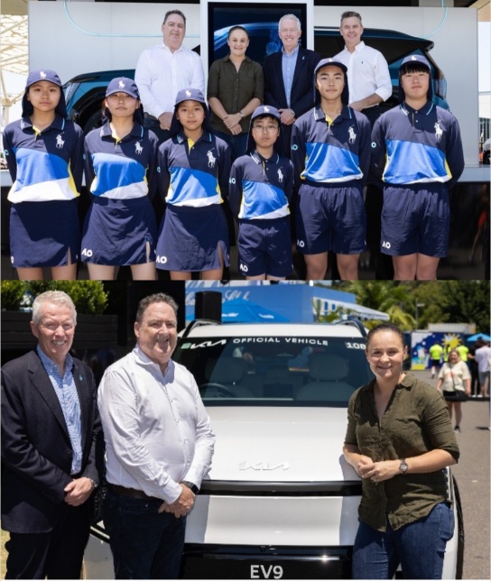 Kia Australian Open 2025 : ऑस्ट्रेलियन ओपन 2025 किआ के इलेक्ट्रिक और हाइब्रिड वाहन देंगे स्थिरता और नवाचार को नई दिशा, किआ का 130-मजबूत बेड़ा स्थिरता की नई पहचान, 24 सालों का विश्वा, किआ और ऑस्ट्रेलियन ओपन की साझेदारी