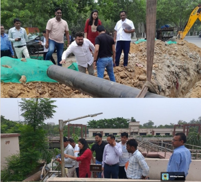 Greater Noida News : गौड़ सिटी से इटैड़ा तक विकास का नया नक्शा!, ग्रेनो वेस्ट को मिली एफओबी, यू-टर्न, रोड और सीवर प्रोजेक्ट्स की सौगात, एसीईओ प्रेरणा सिंह ने किया ग्राउंड विजिट