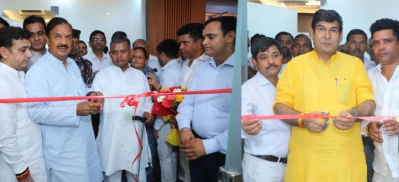 Greater Noida News : ग्रेटर नोएडा में रॉयल प्वाइंट प्रॉपर्टी का भव्य उद्घाटन, सांसद डॉ. महेश शर्मा और MLC श्री श्रीचंद शर्मा ने फीता काटकर दी नई पहचान, शहर के कारोबार को मिलेगा नया आयाम, राजनीति और कारोबार का संगम