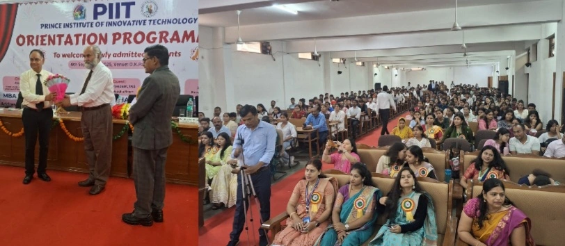PIIT College News : ग्रेटर नोएडा के P.I.I.T. कॉलेज में ओरियंटेशन प्रोग्राम 2025-26 का भव्य आयोजन, नए विद्यार्थियों का हुआ स्वागत, संस्कार और शिक्षा के महत्व पर दिया गया जोर, प्रतिभाशाली विद्यार्थियों का सम्मान
