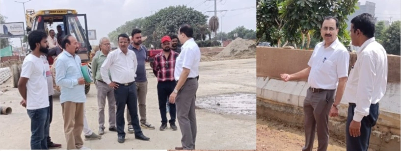 Greater Noida Authority News : चार मूर्ति चौक पर अंडरपास से जल्द मिलेगी आंशिक राहत, सीईओ एनजी रवि कुमार ने लिया निर्माण कार्यों का जायजा, 60-80-130 मीटर रोड और बस-वे पर भी दिए सख्त निर्देश, पैदल घूमकर किया निरीक्षण