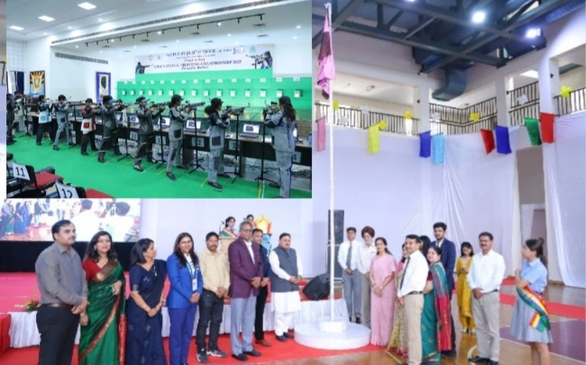 JP public School News : ग्रेटर नोएडा में गूंजी शूटिंग की गूंज, जेपी पब्लिक स्कूल में सीबीएसई नेशनल शूटिंग टूर्नामेंट 2025 का भव्य शुभारंभ, ओलंपियन और पद्मश्री विजेताओं की मौजूदगी ने बढ़ाया उत्साह, मैनेजमेंट और प्रशासन की अहम मौजूदगी