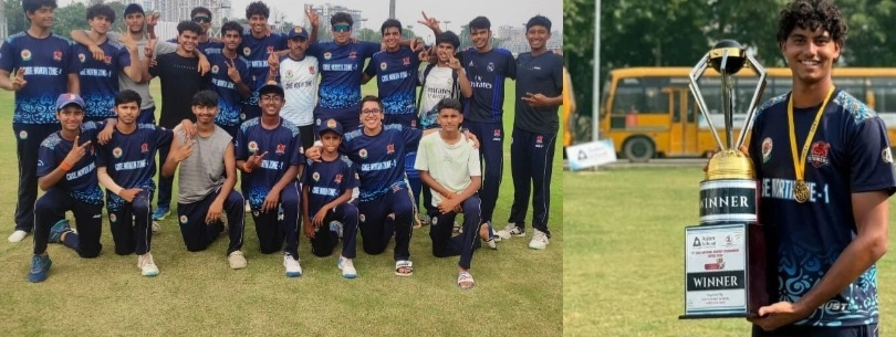 CBSE Cricket Tournament News : जेपी पब्लिक स्कूल के स्टार क्रिकेटर कृष्णा रावत ने रचा इतिहास, सीबीएसई नेशनल क्रिकेट प्रतियोगिता में नॉर्थ जोन-1 को दिलाई जीत, स्कूल परिवार की खुशी का ठिकाना नहीं, भविष्य के सितारे की झलक