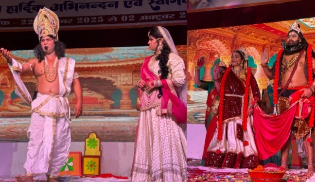 Surajpur Ramlila News : सूरजपुर की रामलीला महोत्सव 2025 गणेश पूजन से लेकर नारद मोह तक, आस्था और उत्सव का भव्य संगम, मंचन में जीवंत हुआ शिव-पार्वती संवाद और नारद मोह प्रसंग, हजारों लोगों की उमड़ी भीड़, भक्ति और उल्लास का अद्भुत संगम